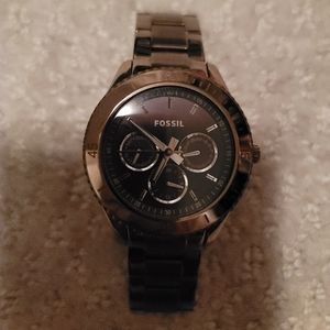 Brown Fossil Watch